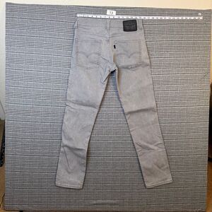 Levi's 511 Men's Jeans Gray Denim Slim Fit Stretch Size 31x32